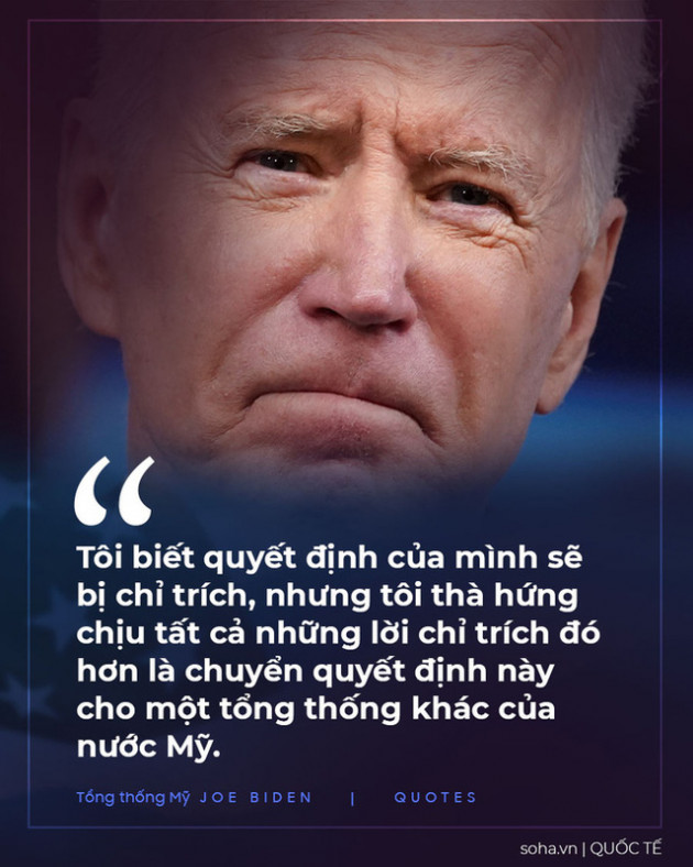 Toàn văn thông điệp của TT Biden: Thật sai lầm - Mỹ cho Afghanistan nhiều thứ, nhưng không thể cho ý chí - Ảnh 5.