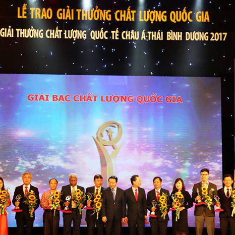 Tôn mạ màu Nhật Bản - Fujiton được vinh danh giải thưởng Chất lượng Quốc gia