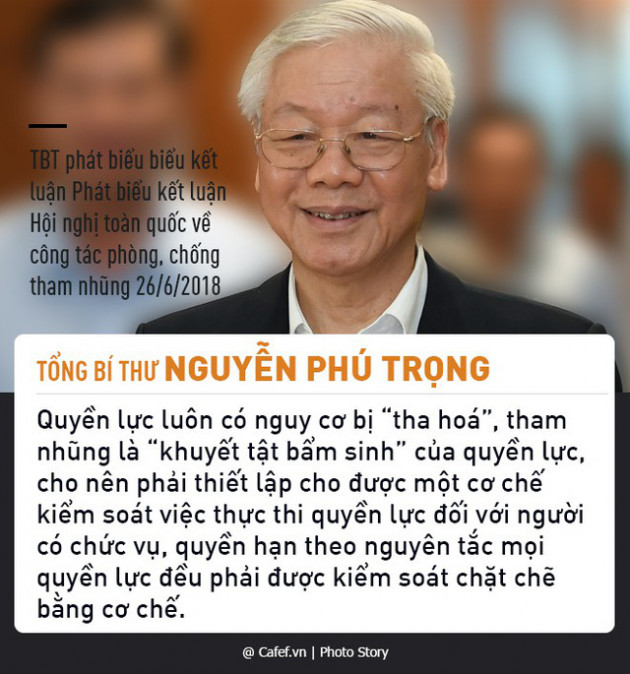 Tổng Bí thư Nguyễn Phú Trọng và những câu nói nổi tiếng về chống tham nhũng - Ảnh 7.