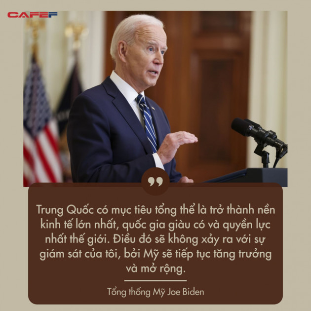 Tổng thống Joe Biden: Với sự giám sát của tôi, Trung Quốc sẽ không thể trở thành siêu cường số 1 thế giới! - Ảnh 1.