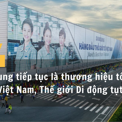 Top 10 thương hiệu tốt nhất Việt Nam: Samsung tiếp tục dẫn đầu, Thế giới Di động tụt hạng