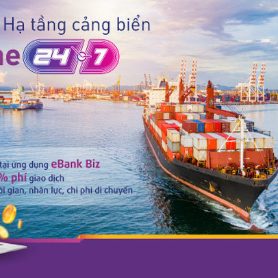 TPBank triển khai tính năng thu phí hạ tầng cảng biển trực tuyến