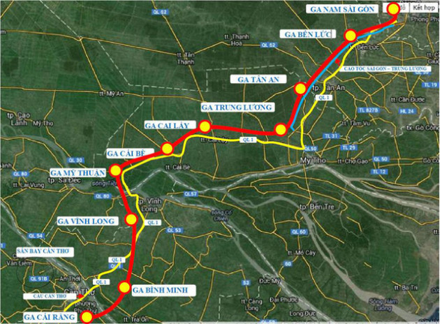 TP.HCM đề xuất đầu tư tuyến đường sắt TP.HCM - Cần Thơ 5 tỷ USD - Ảnh 1.