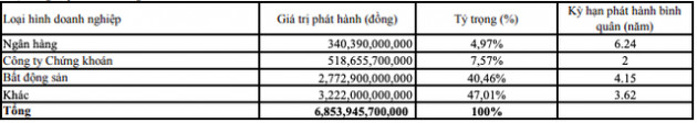 Trái phiếu tháng 2: Hai doanh nghiệp chiếm hơn 50% tổng giá trị phát hành toàn thị trường - Ảnh 3.