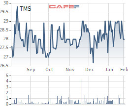 Transimex (TMS) chuẩn bị trả cổ tức năm 2018 bằng cổ phiếu tỷ lệ 15% - Ảnh 1.