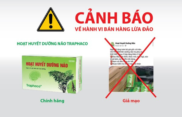  Traphaco lên tiếng về Hoạt huyết dưỡng não chỉ 20 nghìn đồng một hộp trăm viên được quảng cáo rầm rộ trên mạng - Ảnh 1.