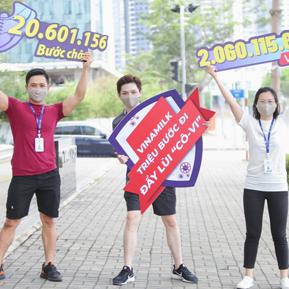“Triệu bước đi, đẩy lùi Cô-vi” - Món quà đặc biệt của nhân viên Vinamilk gửi tặng trẻ em khó khăn cả nước trong dịch bệnh