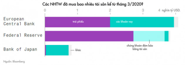 Trở thành cá voi lớn nhất thế giới với hơn 24 nghìn tỷ USD tài sản, số tiền các NHTW tung ra đã đi đâu về đâu? - Ảnh 2.