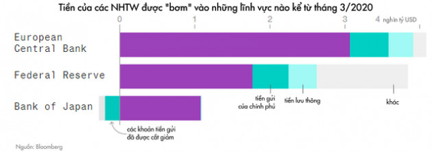 Trở thành cá voi lớn nhất thế giới với hơn 24 nghìn tỷ USD tài sản, số tiền các NHTW tung ra đã đi đâu về đâu? - Ảnh 3.