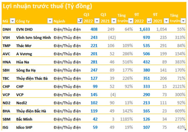 Trong khi EVN lỗ hơn 31.000 tỷ đồng, nhiều doanh nghiệp điện lại ăn nên làm ra, lợi nhuận tăng trưởng bằng lần - Ảnh 1.