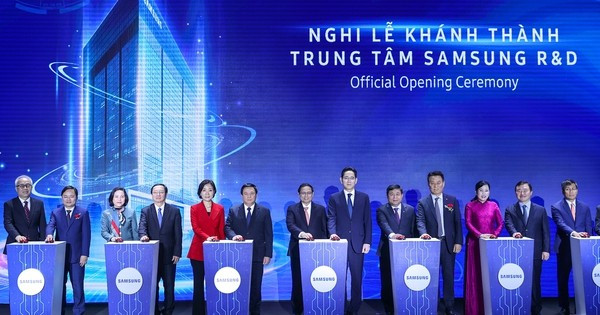 Trung tâm R&D Samsung: Dấu ấn lịch sử FDI - Ảnh 1.