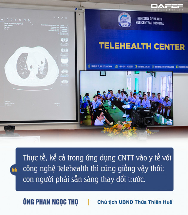 Trung tâm Tư vấn, Khám chữa bệnh từ xa đầu tiên của miền Trung và mục tiêu “4 không” của Thừa Thiên Huế - Ảnh 6.