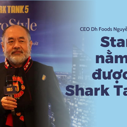 Trước tranh cãi các shark hầu như không xuống tiền, CEO Dh Foods nêu quan điểm: Shark tank là nơi startup được quảng bá miễn phí, điều nằm mơ cũng không có được