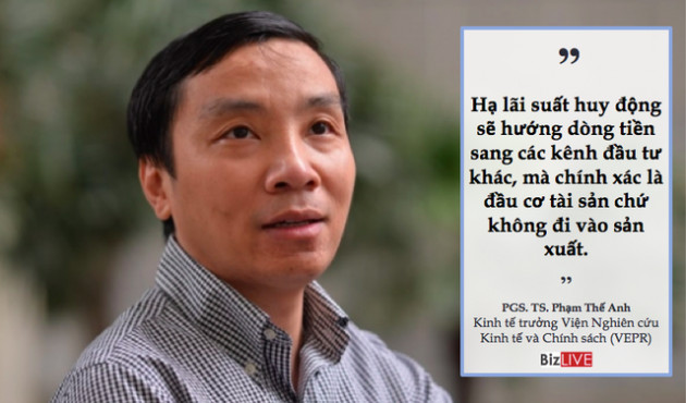 TS. Phạm Thế Anh: “Hạ lãi suất đang khiến dòng tiền đổ vào các kênh đầu cơ tài sản” - Ảnh 3.