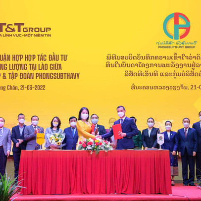 T&T Group hợp tác với tập đoàn hàng đầu của Lào, phát triển 2.500 MW điện tái tạo