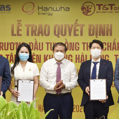 T&T Group và tổ hợp NĐT Hàn Quốc nhận chủ trương đầu tư dự án LNG 2,3 tỷ USD