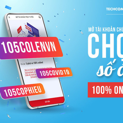 Tự chọn tài khoản chứng khoán TCBS số đẹp, miễn phí 100% online