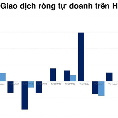 Tự doanh mua ròng phiên thứ 4 liên tiếp trên HOSE, net short nhẹ trên phái sinh