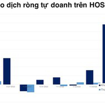 Tự doanh mua ròng phiên thứ 6 liên tiếp trên HOSE, net short nhẹ trên phái sinh