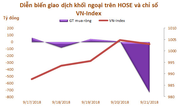 Tuần hai quỹ ETF giao dịch: Khối ngoại bán ròng 759 tỷ đồng, bất ngờ VHM