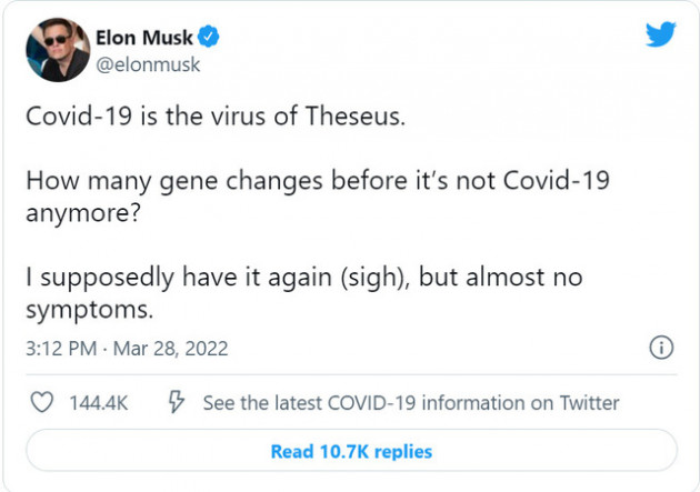 Từng xem thường Covid-19, Elon Musk nay đã tái nhiễm - Ảnh 1.