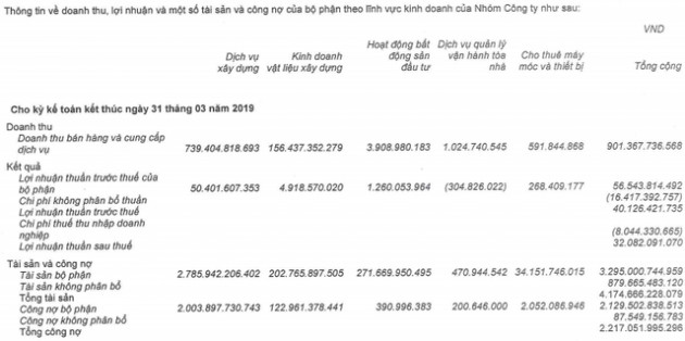 Tương tự Coteccons, lợi nhuận quý 1 của Ricons cũng giảm 14% - Ảnh 1.