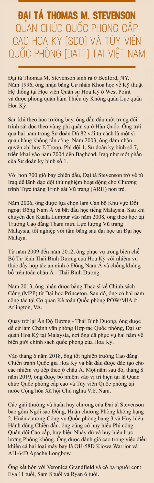 Tùy viên Quốc phòng Mỹ kể về người cứu mạng ở Sapa và 4 cam kết cho Việt Nam - Ảnh 10.