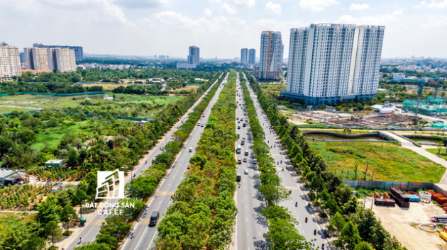 Tuyến đại lộ lớn nhất khu Đông TPHCM hứa hẹn sẽ có đợt bùng nổ nguồn cung căn hộ mới những tháng cuối năm - Ảnh 1.