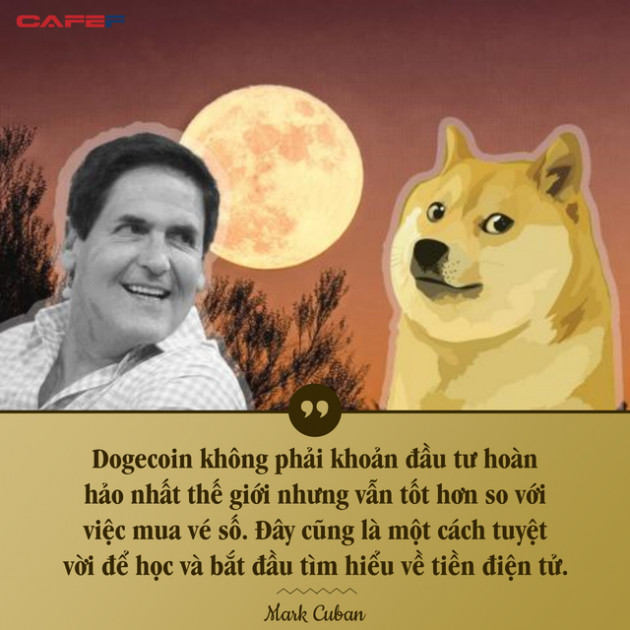 Tỷ phú Mark Cuban: Đầu tư Dogecoin tốt hơn nhiều so với việc mua vé số! - Ảnh 1.