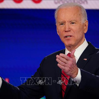 Ứng cử viên Joe Biden chiến thắng trong cuộc bầu cử sơ bộ ở Kansas