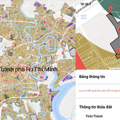 Ứng dụng thông tin quy hoạch chặn các cơn sốt đất