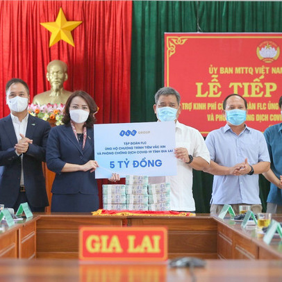Ủng hộ Gia Lai 5 tỷ đồng: Bản đồ chống dịch của FLC tiếp tục mở rộng