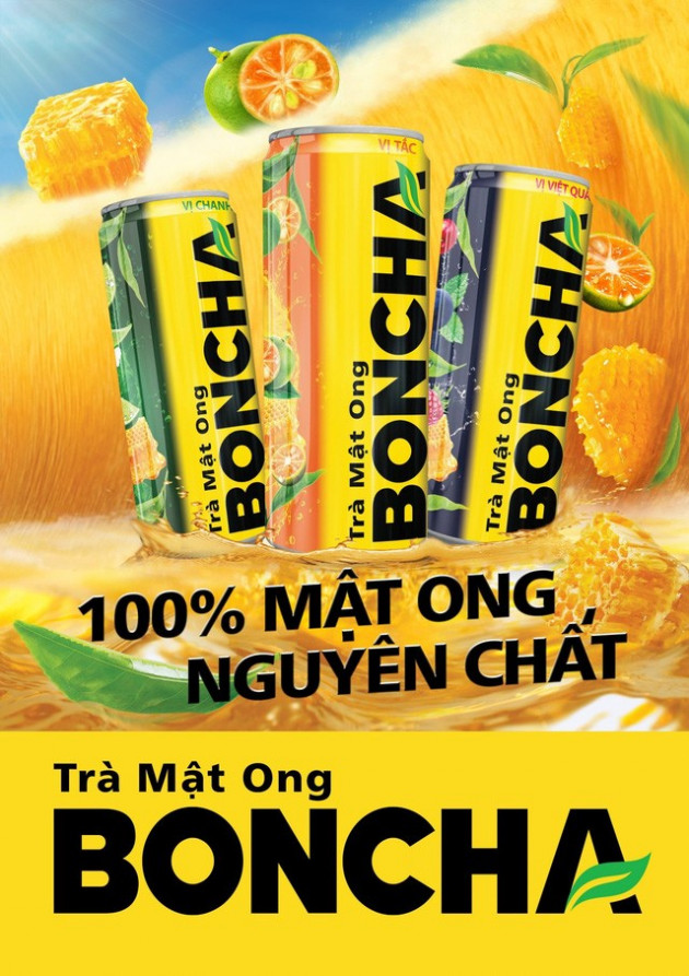 Uniben ra mắt Trà mật ong BONCHA phiên bản lon sleek-can cao cấp - Ảnh 1.