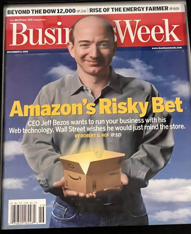 Ván cược đầy mạo hiểm của Jeff Bezos và Amazon