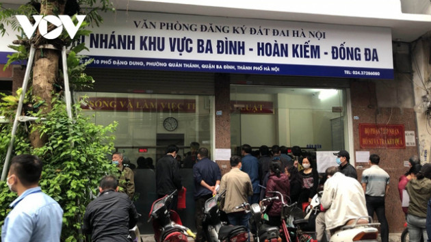  Văn phòng đăng ký đất đai Hà Nội giải quyết thanh toán tiền sử dụng đất 2 ngày cuối tuần - Ảnh 1.