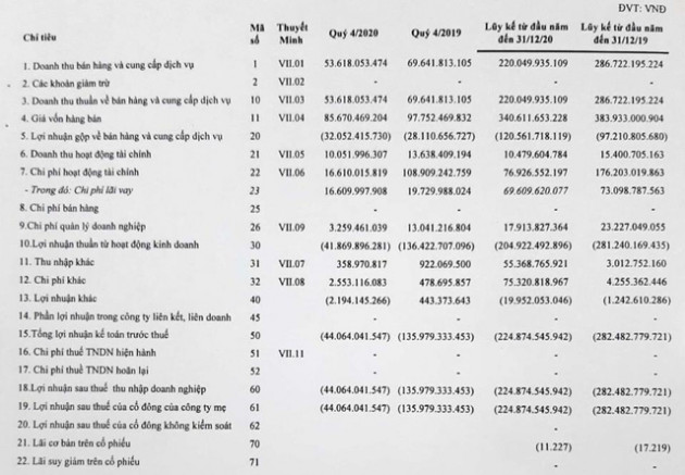 Vận tải Biển Bắc (NOS) tiếp tục lỗ 225 tỷ đồng trong năm 2021, đánh dấu chuỗi 9 năm thua lỗ liên tiếp - Ảnh 1.