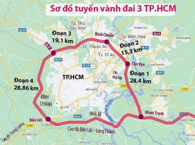 Vành đai 3 - Động lực tăng trưởng kinh tế vùng TP Hồ Chí Minh - Ảnh 1.