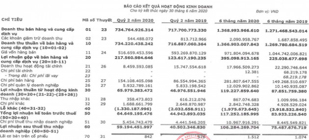 Về với Vinamilk, Sữa Mộc Châu báo lãi nửa đầu năm tăng 41% lên 106 tỷ đồng - Ảnh 1.