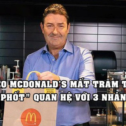 Vết nhơ trong sự nghiệp cựu CEO McDonald's: Bị buộc thôi việc vì quan hệ bất chính với 3 nhân viên nữ cùng lúc, khiến công ty nhận về nỗi xấu hổ ê chề