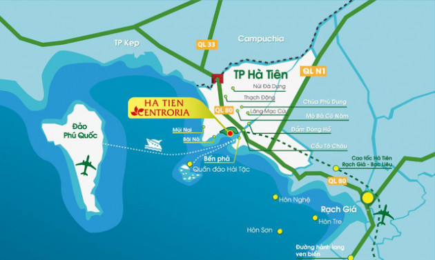 Vì sao Vingroup, C&T, City Land, Hà Đô, Trần Thái… ồ ạt rót vốn về TP. Hà Tiên? - Ảnh 1.