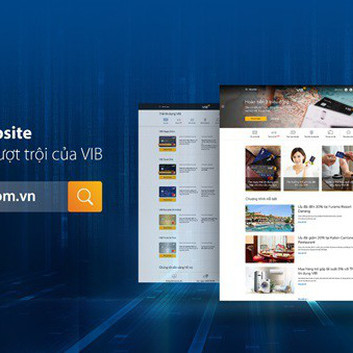 VIB giới thiệu website ngân hàng số hoàn toàn mới