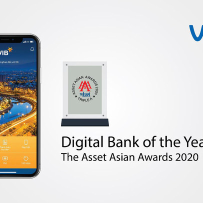 VIB lần thứ tư liên tiếp nhận giải thưởng về Ngân hàng số từ The Asset