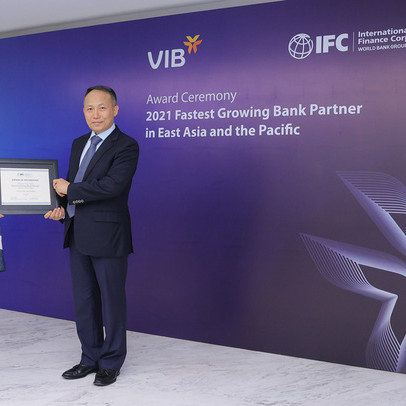 VIB nhận giải thưởng Tăng trưởng nhanh nhất về tài trợ thương mại từ IFC