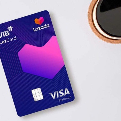 VIB ra mắt thẻ đồng thương hiệu LazCard hoàn đến 50% trên Lazada