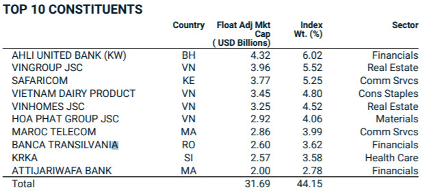 Việt Nam trở thành thị trường lớn nhất rổ MSCI Frontier với tỷ trọng hơn 30% - Ảnh 2.