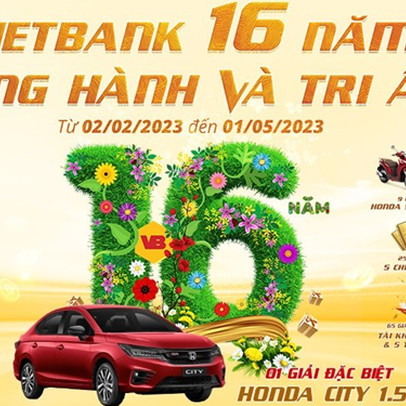 Vietbank 16 năm đồng hành và tri ân