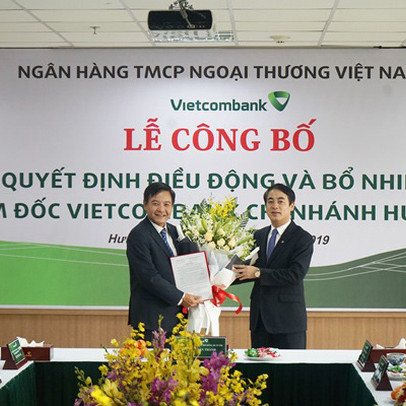 Vietcombank bổ nhiệm 3 Giám đốc chi nhánh