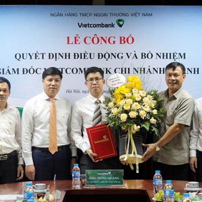 Vietcombank bổ nhiệm phó giám đốc các chi nhánh tại Hà Nội