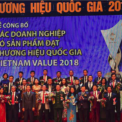 Vietcombank là ngân hàng duy nhất 6 lần liên tục đạt Thương hiệu Quốc gia