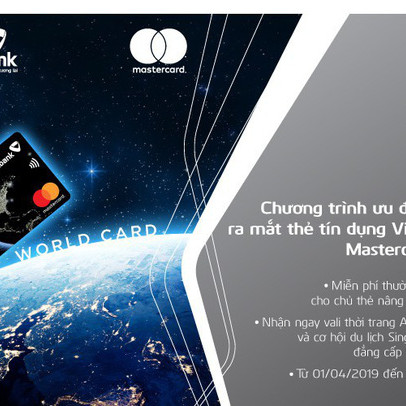 Vietcombank mạnh tay khuyến mãi dịp ra mắt thẻ Vietcombank Mastercard World